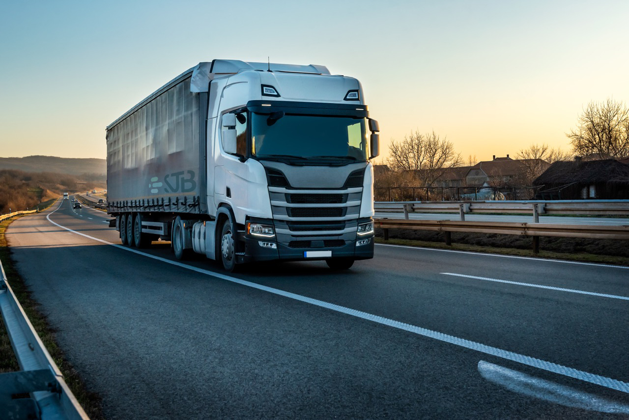 STB-Logistics LKW Autobahn